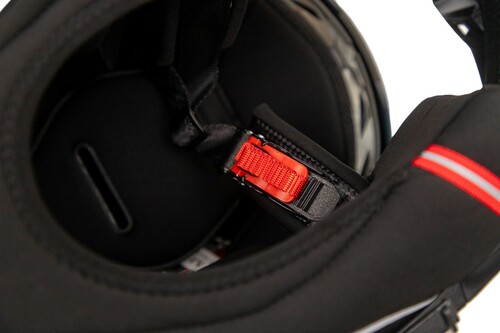 Kask integralny do skuterów motocykli z blendą czarny mat r. S TORQ-820 14