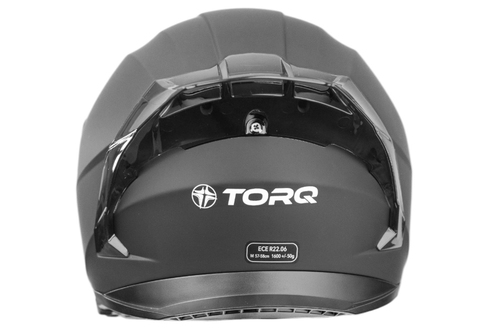 Kask integralny do skuterów motocykli z blendą czarny mat r. S TORQ-820 4