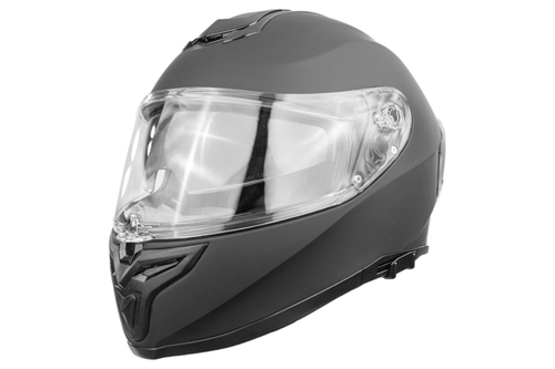 Kask integralny do skuterów motocykli z blendą czarny mat r. S TORQ-820 9