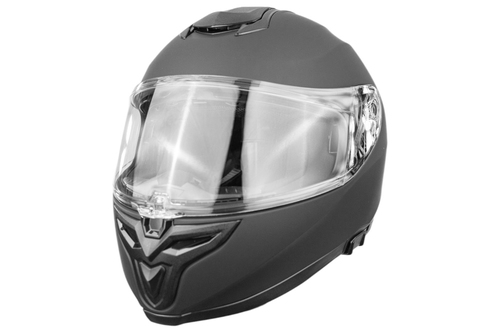 Kask integralny do skuterów motocykli z blendą czarny mat r. S TORQ-820 7