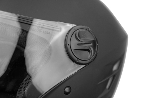 Kask otwarty do motocykli motorowerów kolor czarny mat rozmiar S TORQ-202 5