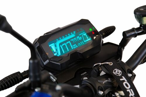 Motocykl 125 cm³, Euro 5, sportowy ścigacz, moc 10,6 KM na kat. B TORQ DEVIL 8