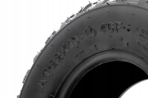 Opona bezdętkowa 22x10 - 10" TL do quadów ATV 2