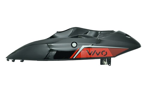 Osłona lewa górna czarna do skutera 4T Vivo E5 Torq VI0105 2