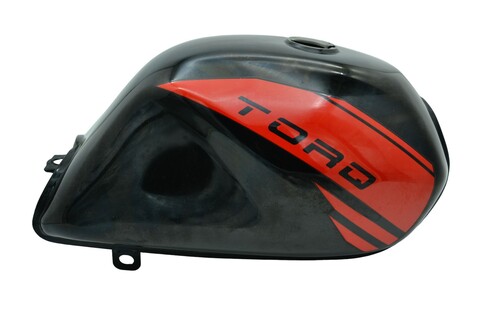 Zbiornik paliwa czerwony-czarny do motoroweru Torq Blizzard 2