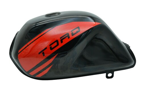 Zbiornik paliwa czerwony-czarny do motoroweru Torq Blizzard 4