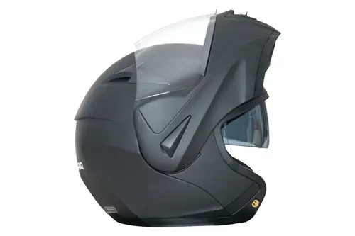 Kask integralny szczękowy z blendą czarny mat rozmiar L TORQ-808 9