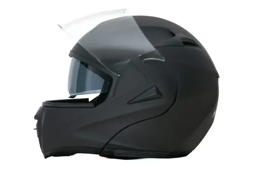 Kask integralny szczękowy z blendą czarny mat rozmiar L TORQ-808 12