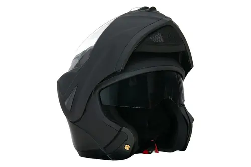 Kask integralny szczękowy z blendą czarny mat rozmiar XL TORQ-808 10
