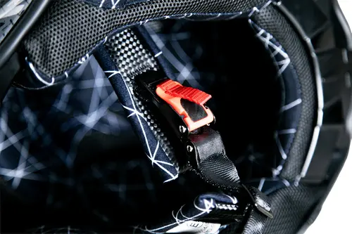Kask cross dla dorosłych czarno niebieski połysk rozmiar M TORQ-902 4