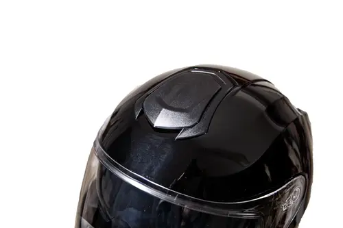 Kask integralny do skuterów motocykli z blendą czarny połysk r. S TORQ-820 11