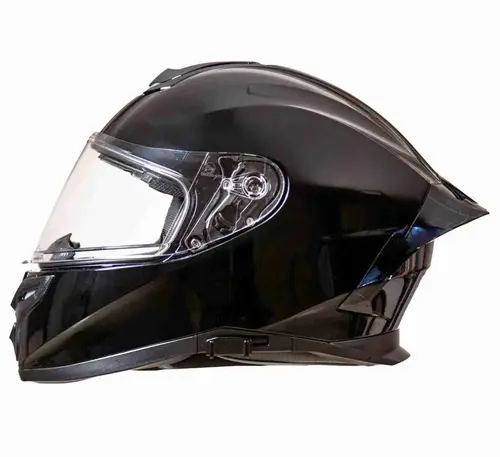 Kask integralny do skuterów motocykli z blendą czarny połysk r. M TORQ-820 5