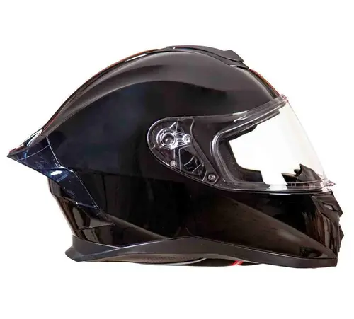 Kask integralny do skuterów motocykli z blendą czarny połysk r. M TORQ-820 7