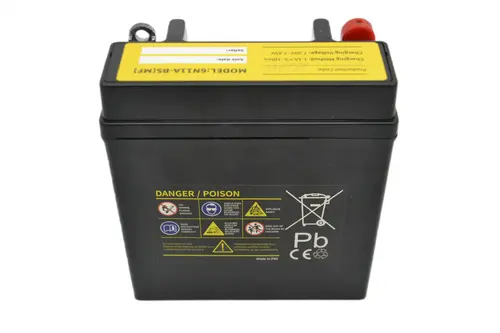 Akumulator żelowy 6 V Motorq 6N11A-BS(MF) do skuterów i motorowerów 11 Ah 4