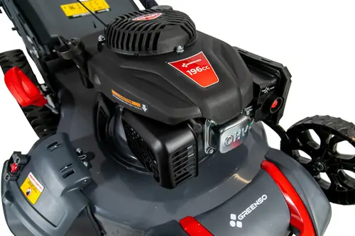 Kosiarka spalinowa z napędem 51 cm silnik Loncin 4,8 KM Greenso KS51-L200N 11