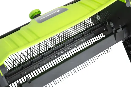 Zbieracz do liści skoszonej trawy filcu 53,5 cm kosz 103 litry Greenso ZBLR53N 2