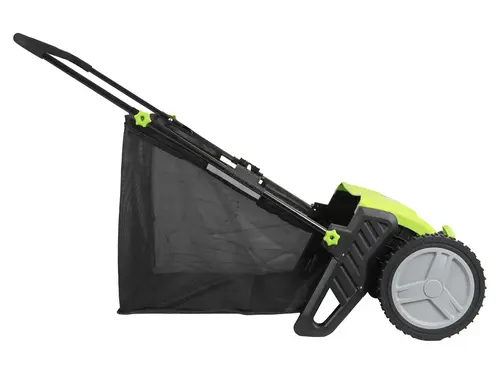 Zbieracz do liści skoszonej trawy filcu 53,5 cm kosz 103 litry Greenso ZBLR53N 5