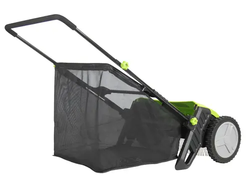 Zbieracz do liści skoszonej trawy filcu 53,5 cm kosz 103 litry Greenso ZBLR53N 6