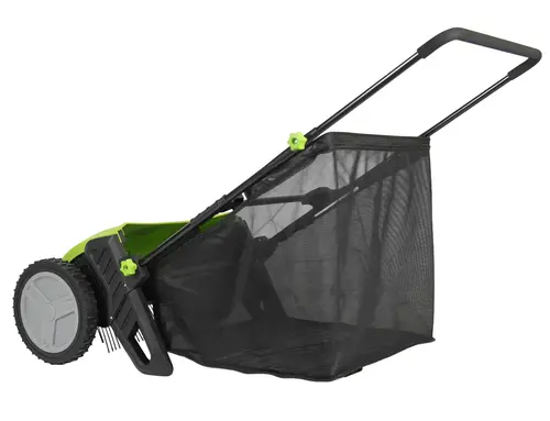 Zbieracz do liści skoszonej trawy filcu 53,5 cm kosz 103 litry Greenso ZBLR53N 7