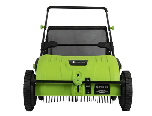 Zbieracz do liści skoszonej trawy filcu 53,5 cm kosz 103 litry Greenso ZBLR53N 10