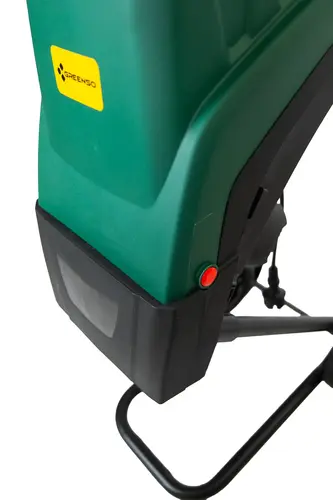Rozdrabniacz elektryczny do gałęzi 45 mm moc 2600 W nożowy Greenso RE2600 10