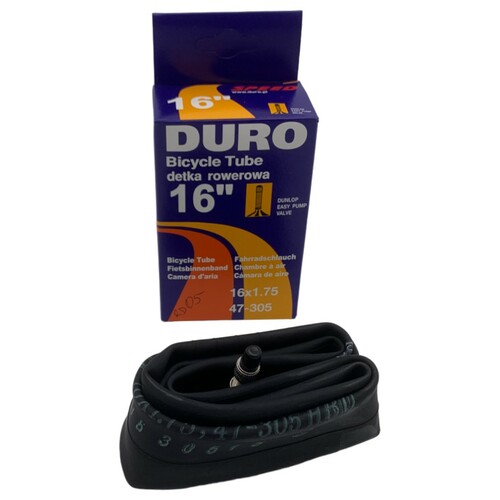 Dętka rowerowa DURO 16x1,75 DV HBD-16, S 2