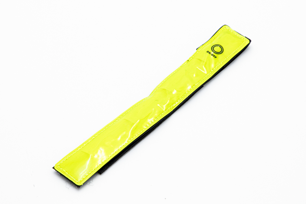 Opaska odblaskowa LED na rzep do biegania i jazdy na rowerze Torq ARB001 1