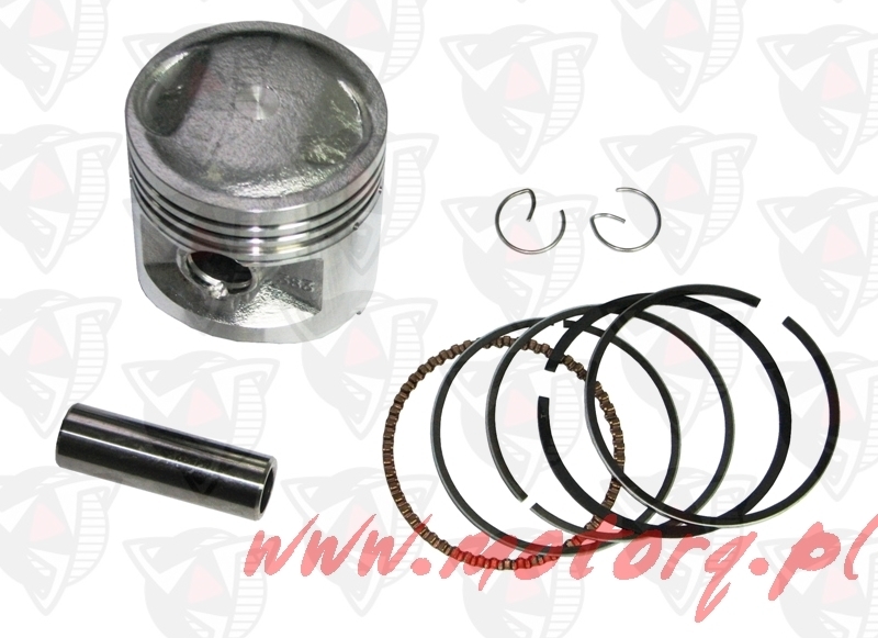 Tłok kompletny średnica 57mm do motocykli 4T 125cm3 Torq 57026 1