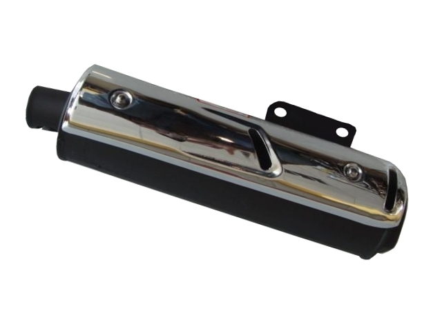 Tłumik stalowy do skutera 2-suwowego długość 390 mm Torq 20131 1