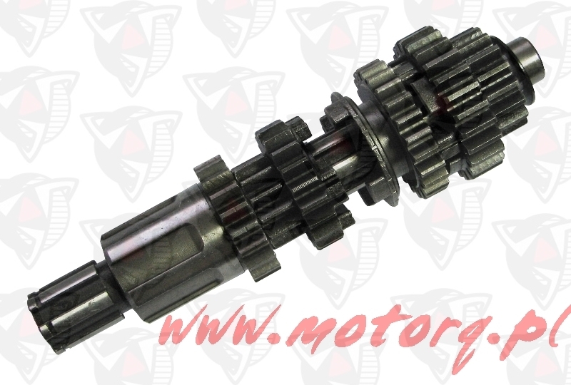 Wałek skrzyni biegów pośredni do motocykli 4-suwowych 125 ccm Torq 57024 1
