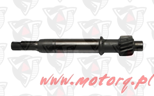 Wałek sprzęgłowy  do skuterów 4-suwowych 16 zębów Torq 40059 1