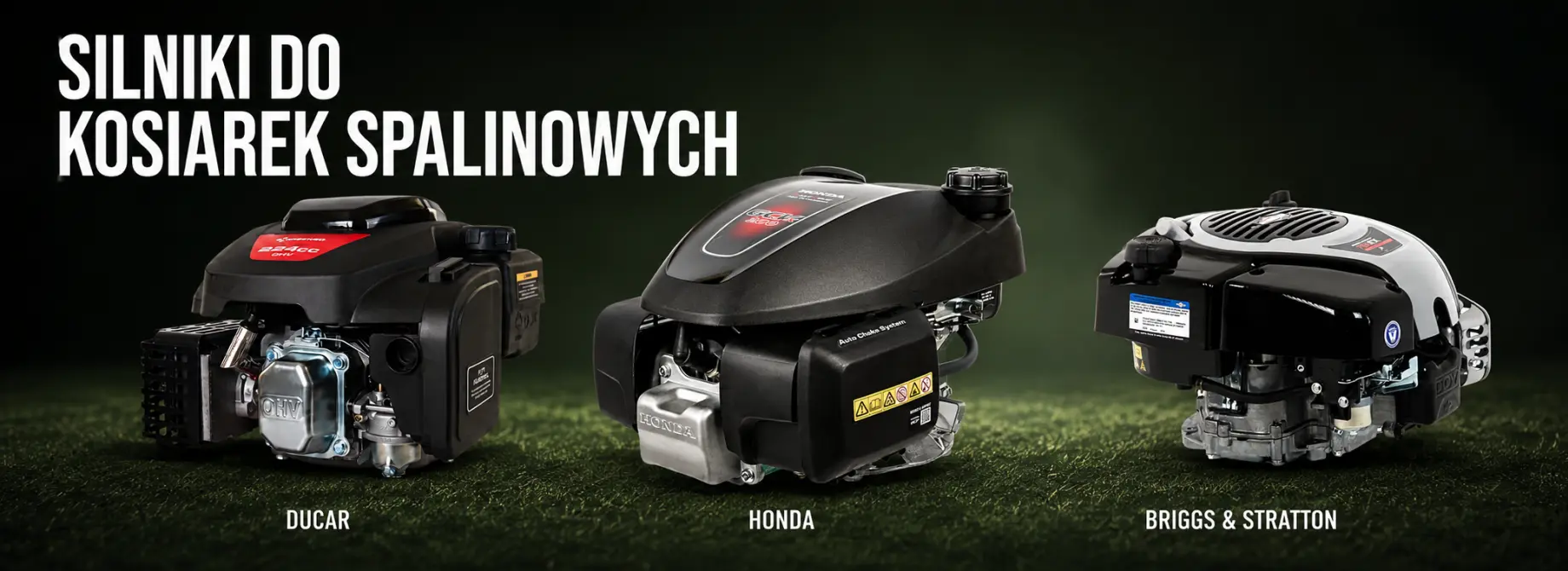 Jaki silnik w kosiarce spalinowej wybrać? Briggs & Stratton, Loncin, Ducar i Honda